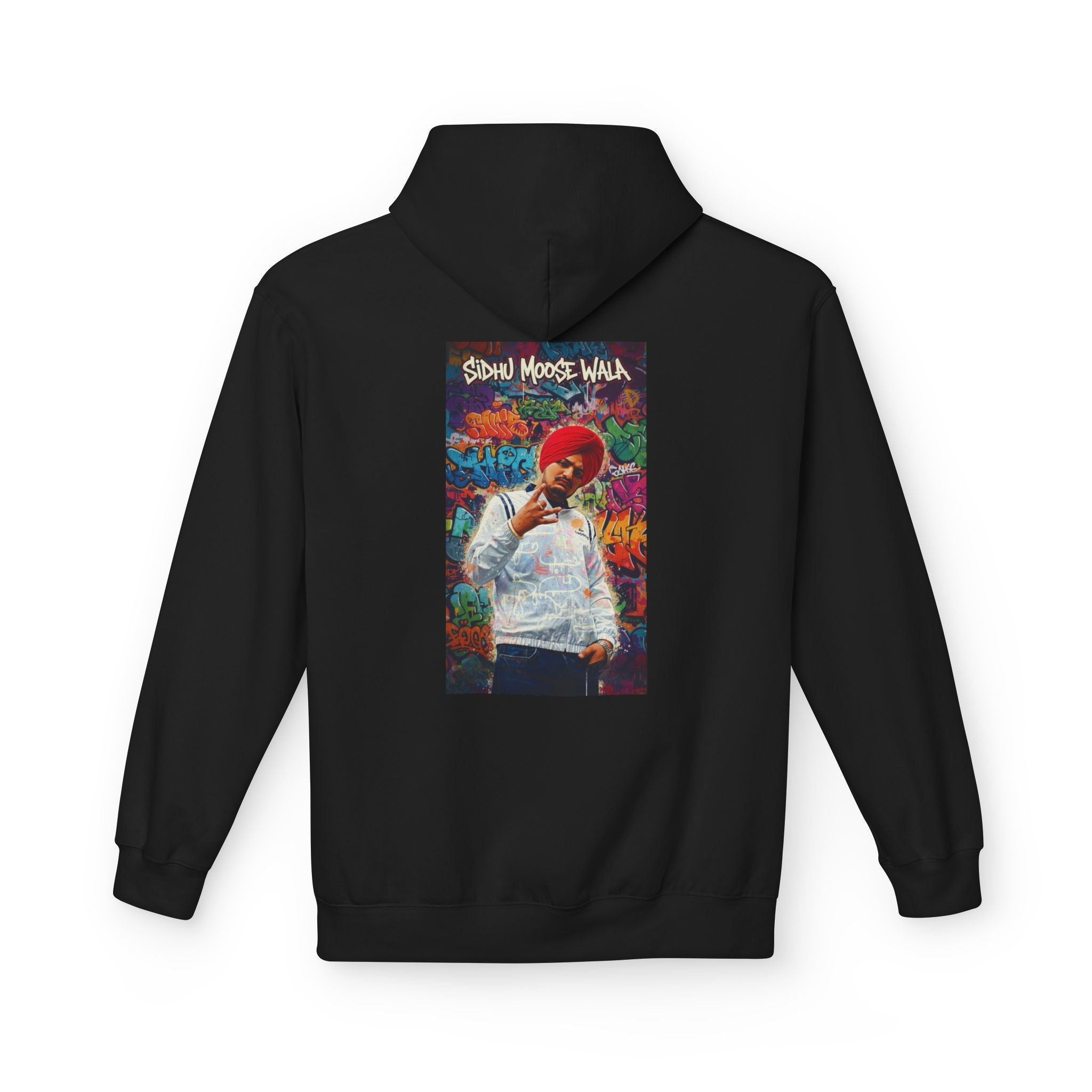 Sidhu Moose Wala Graffiti Hoodie