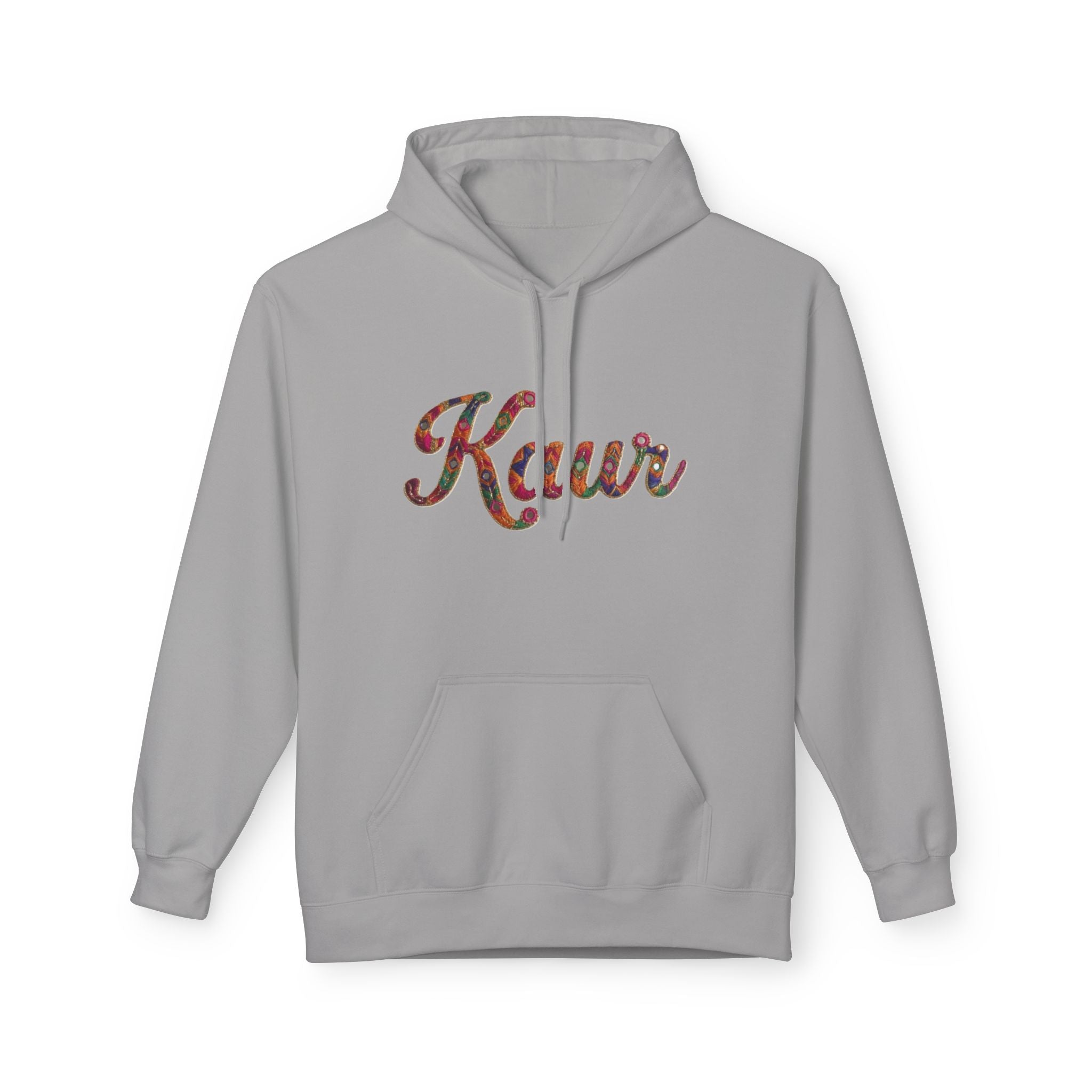 Kaur Phulkari Style Graphic Hoodie