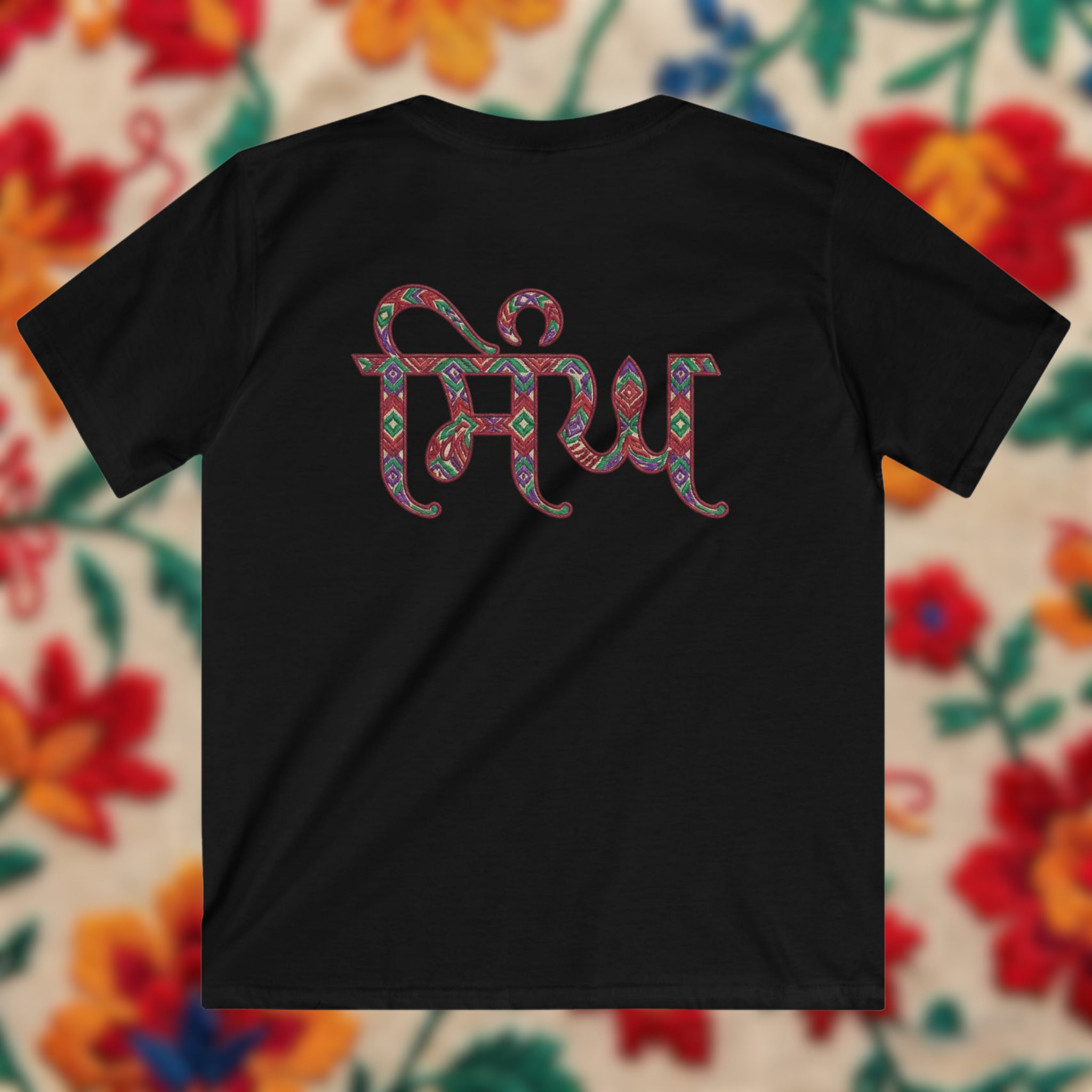 Kids Singh in Punjabi Graphic T-Shirt