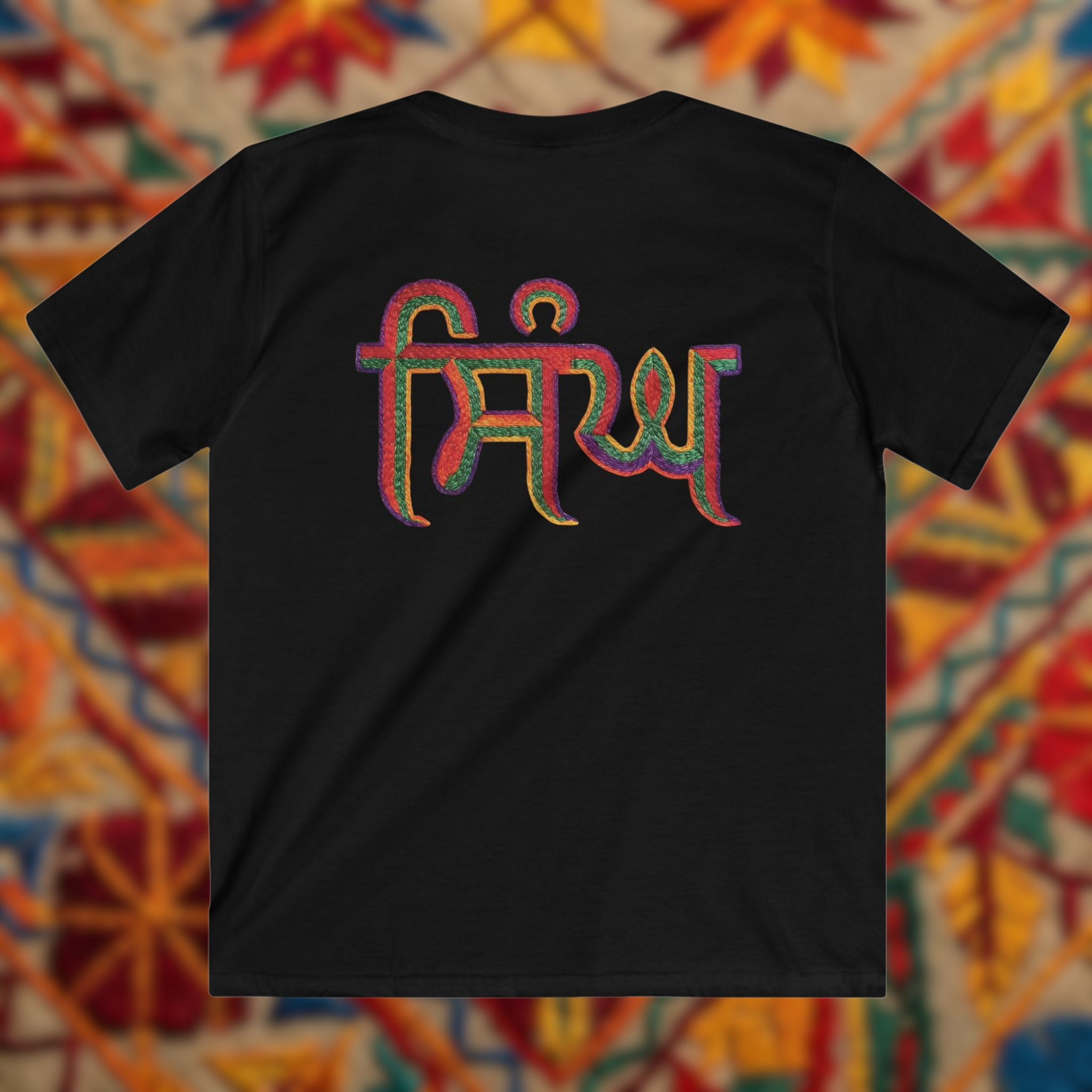 Kids Singh in Punjabi Graphic T-Shirt