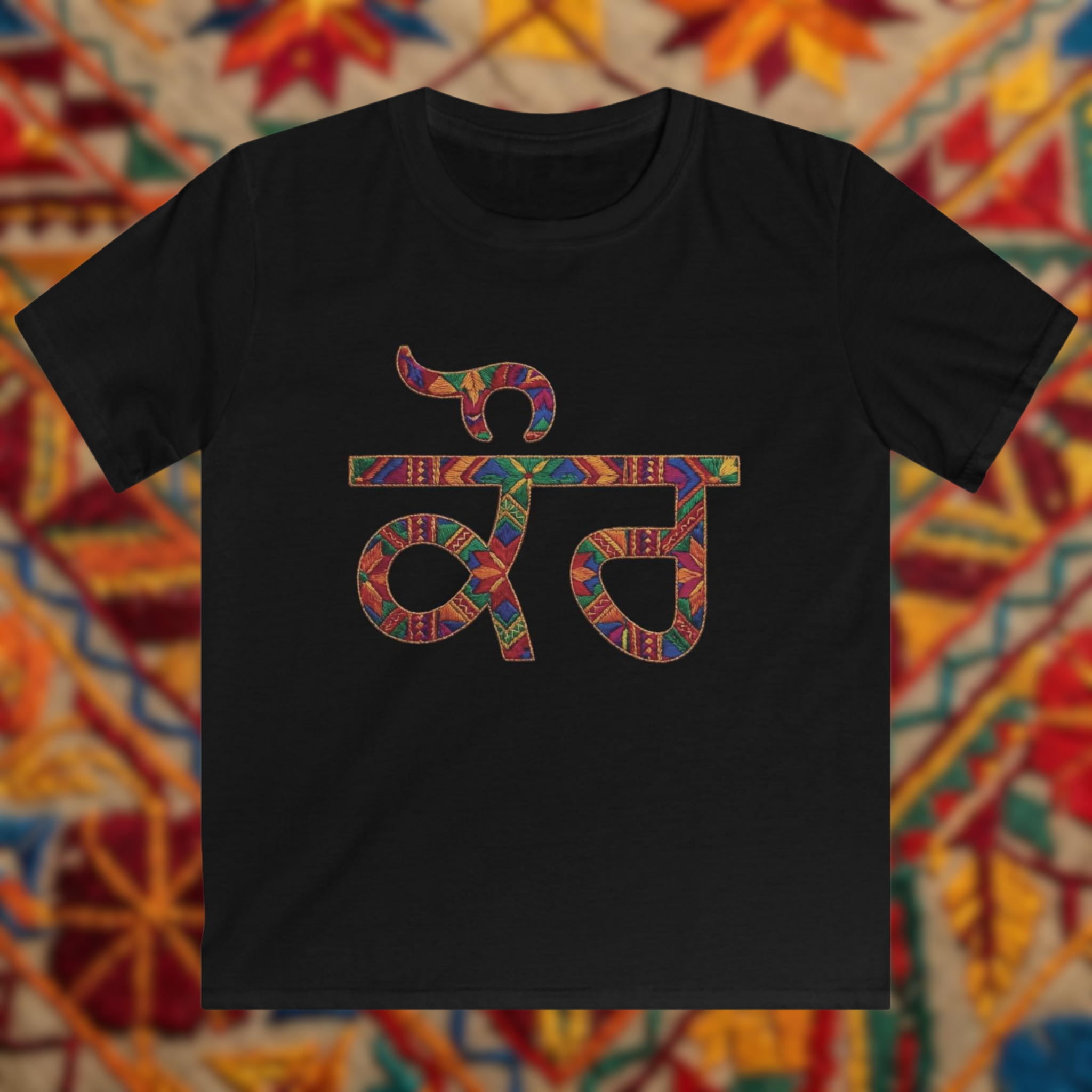 Kids Kaur in Punjabi Graphic T-Shirt