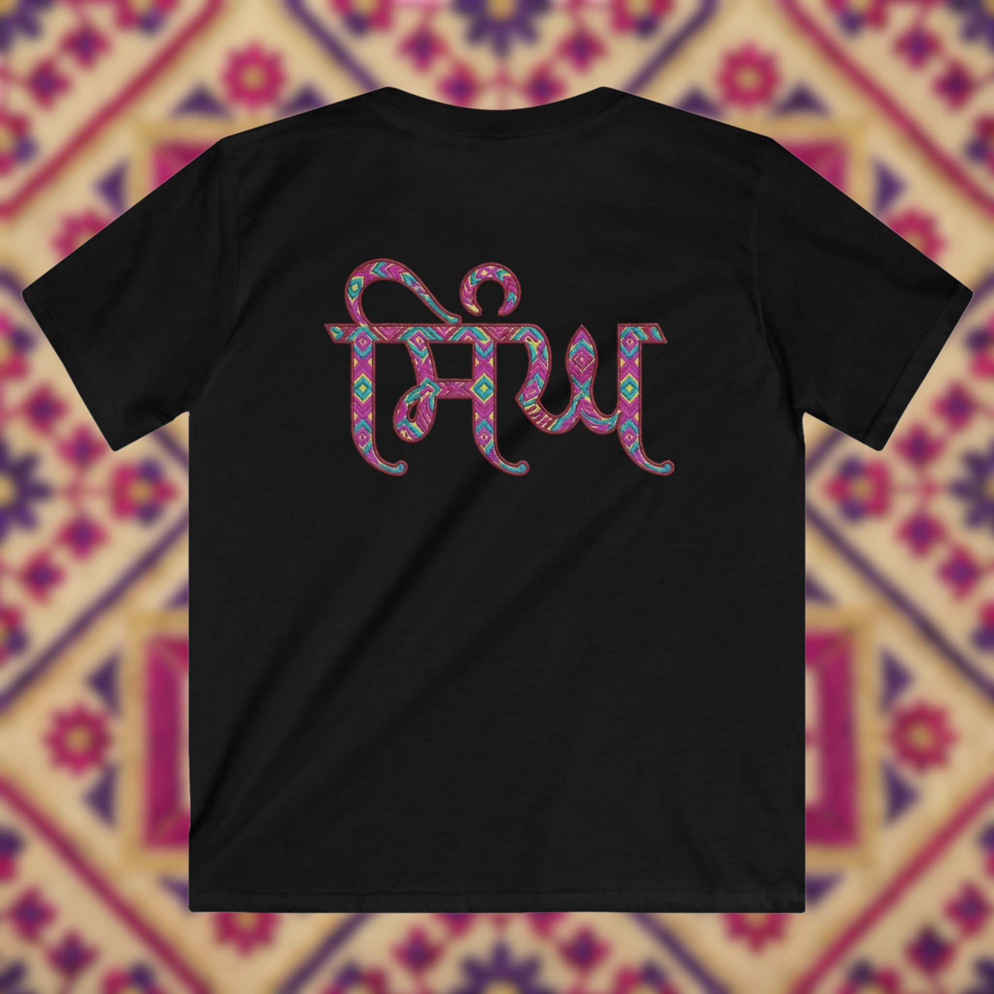Kids Singh in Punjabi Graphic T-Shirt