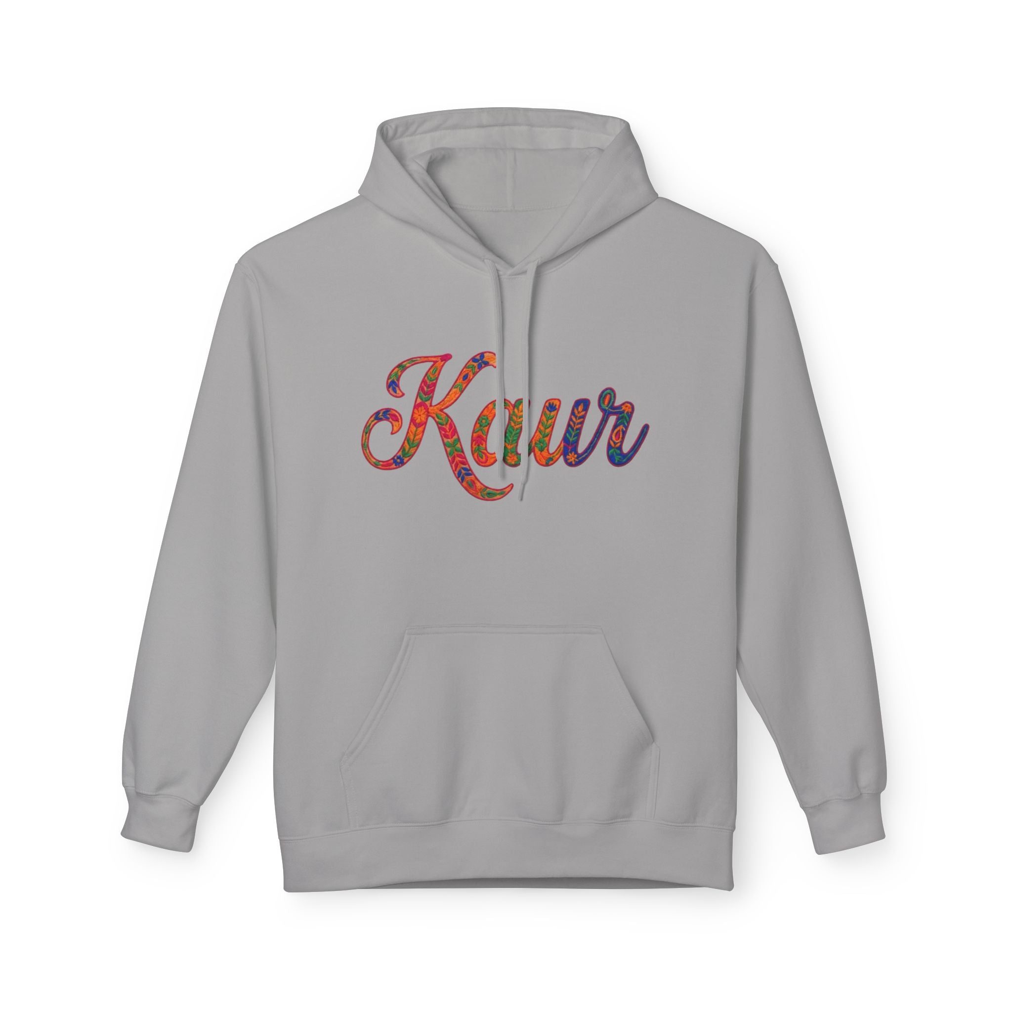 Kaur Phulkari Style Graphic Hoodie