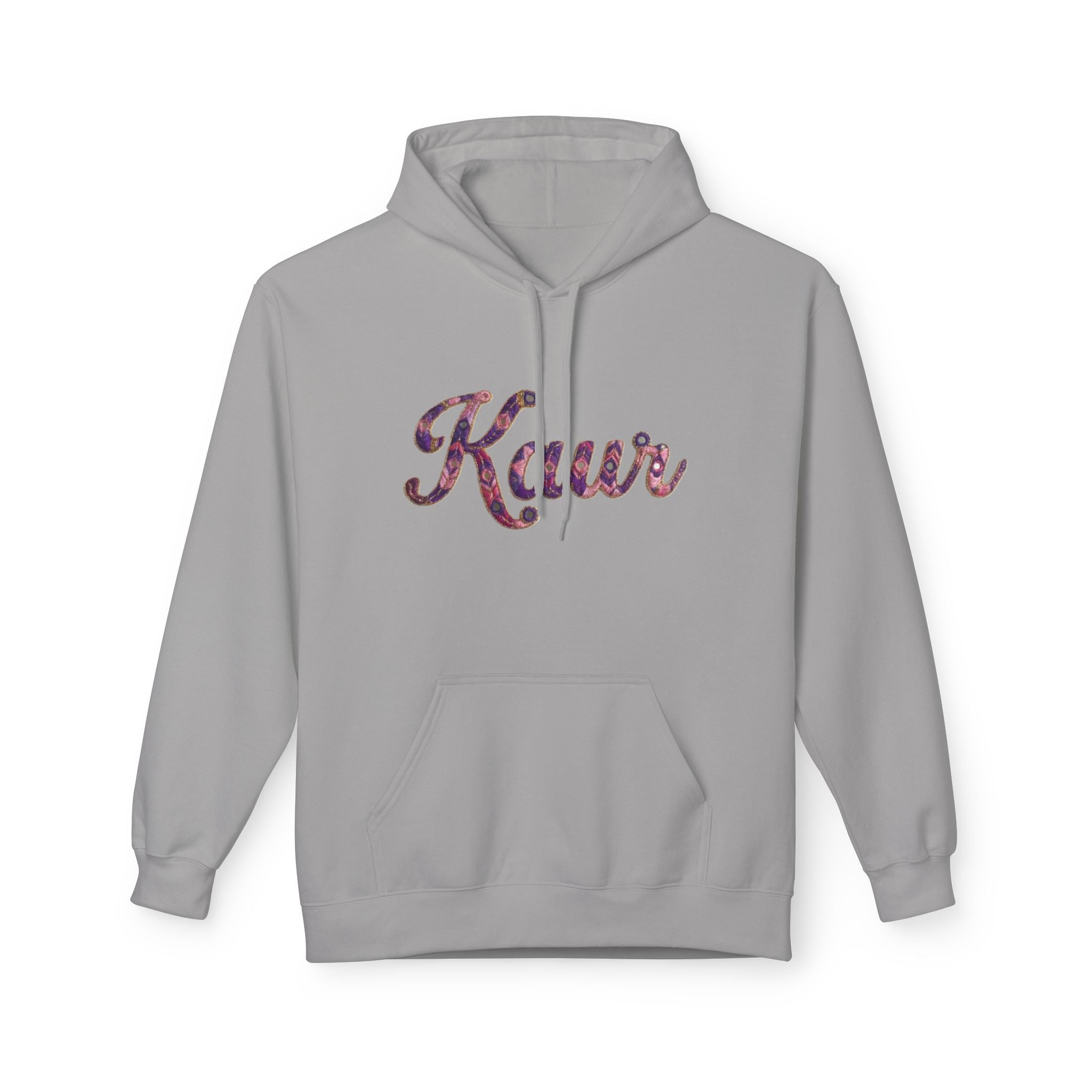 Kaur Phulkari Style Graphic Hoodie