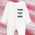 Customisable Baby Sleep Suit