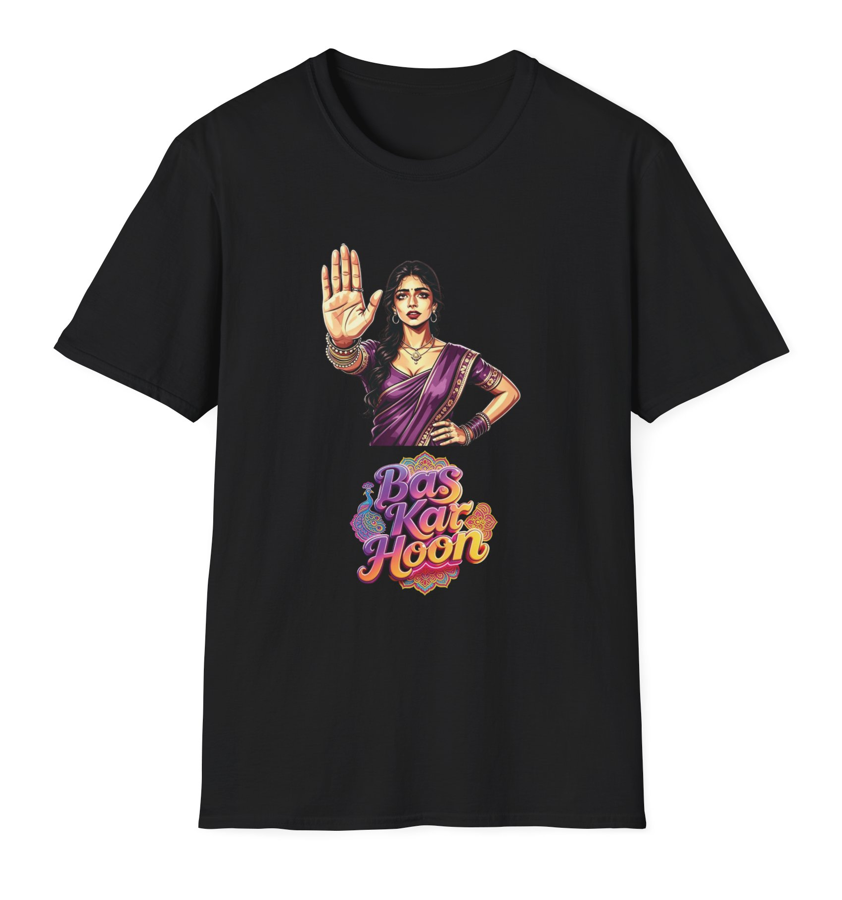 Bas Kar Hoon- Stop it now! Desi T-Shirt
