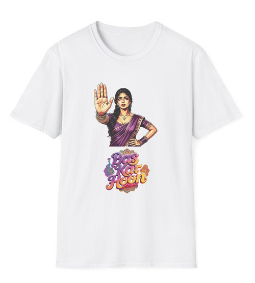 Bas Kar Hoon- Stop it now! Desi T-Shirt