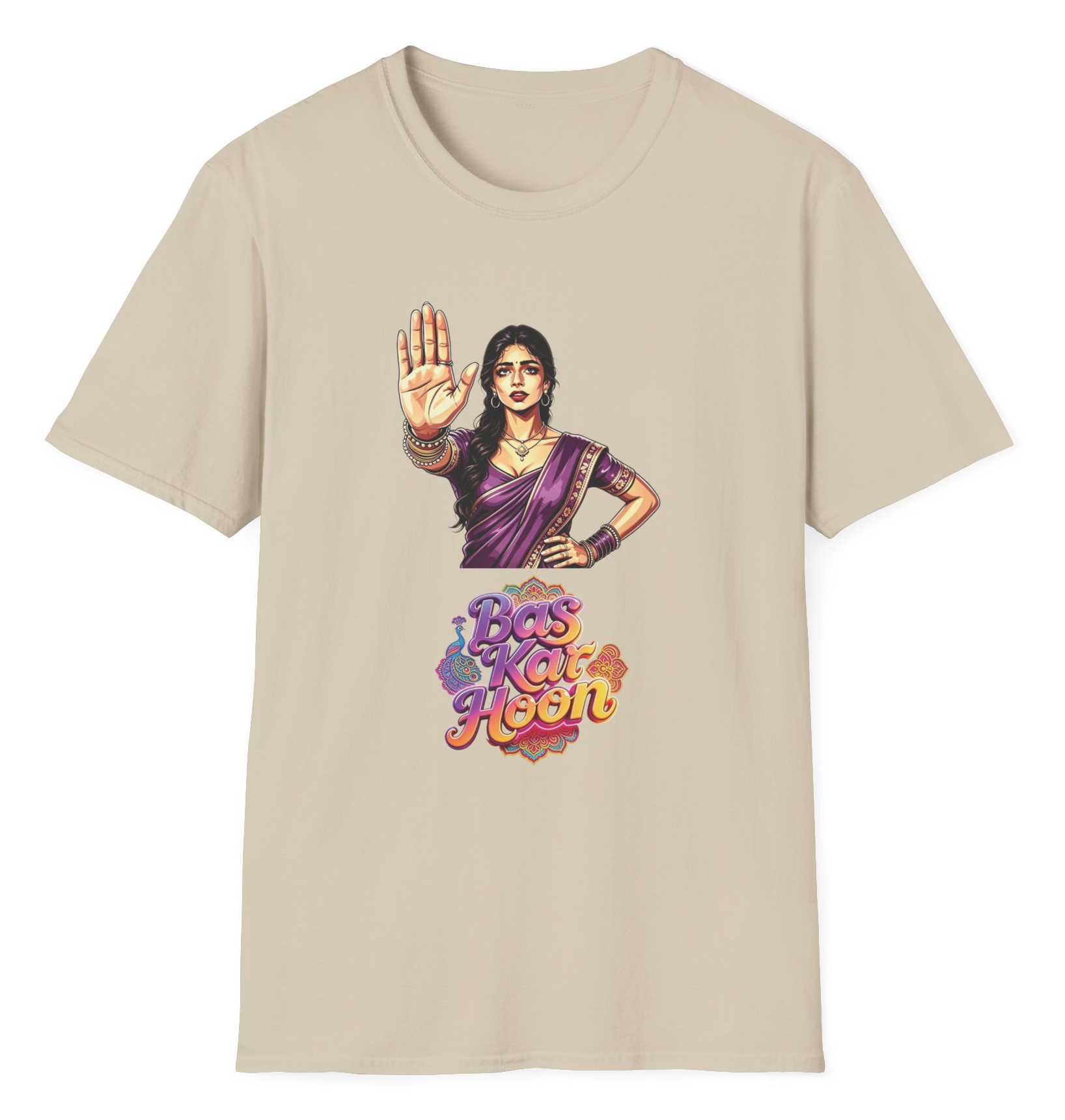 Bas Kar Hoon- Stop it now! Desi T-Shirt