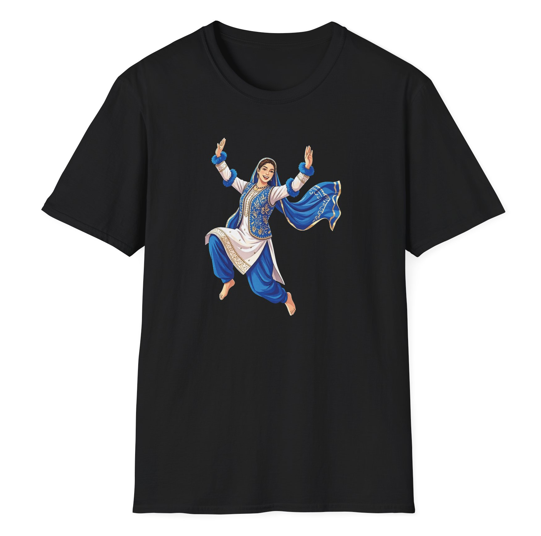 Female Bhangra Dancer T-Shirt