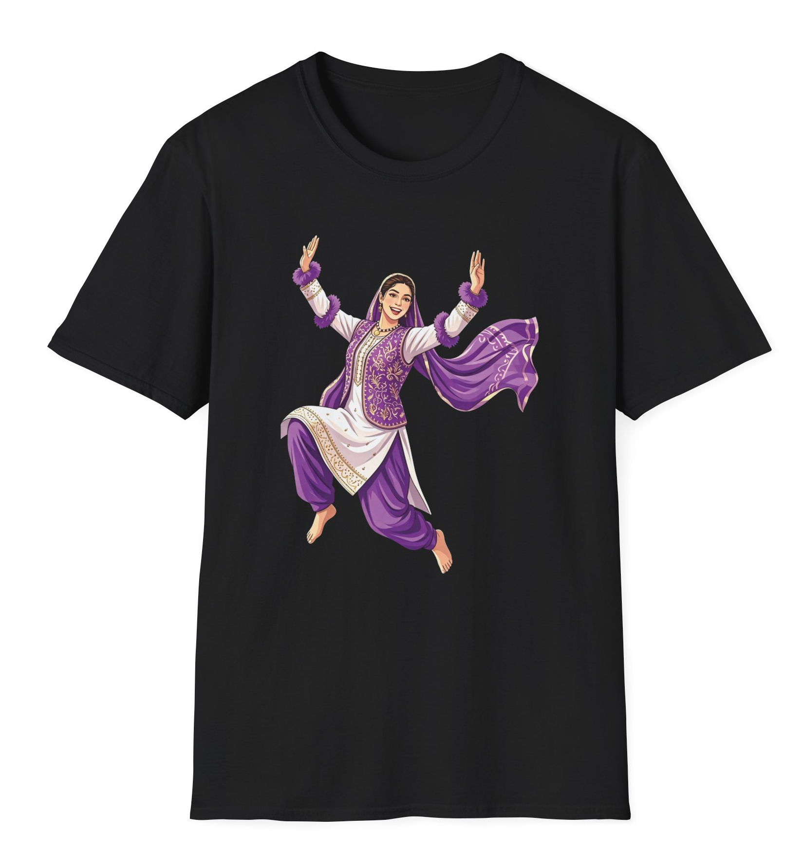 Female Bhangra Dancer T-Shirt