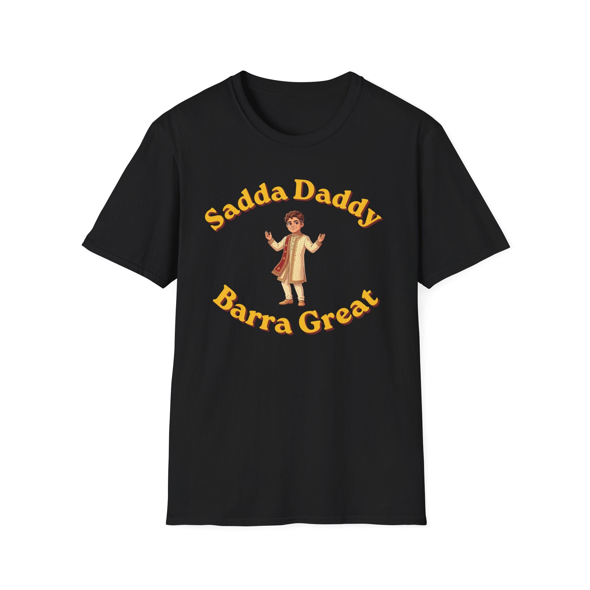 Desi Father's Day Graphic T-Shirt