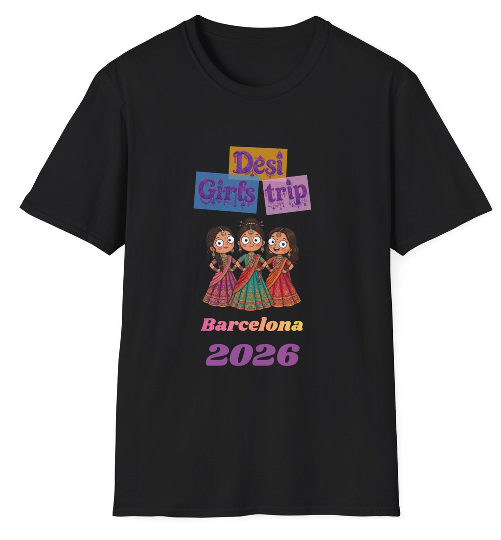 Personalised Desi girls trip T-shirt