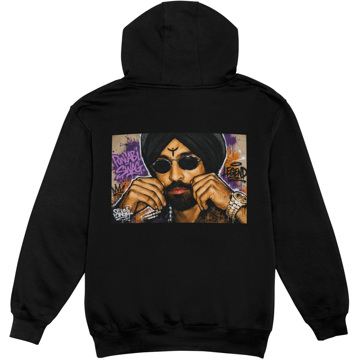 Diljit Dosanjh Graffiti Hoodie