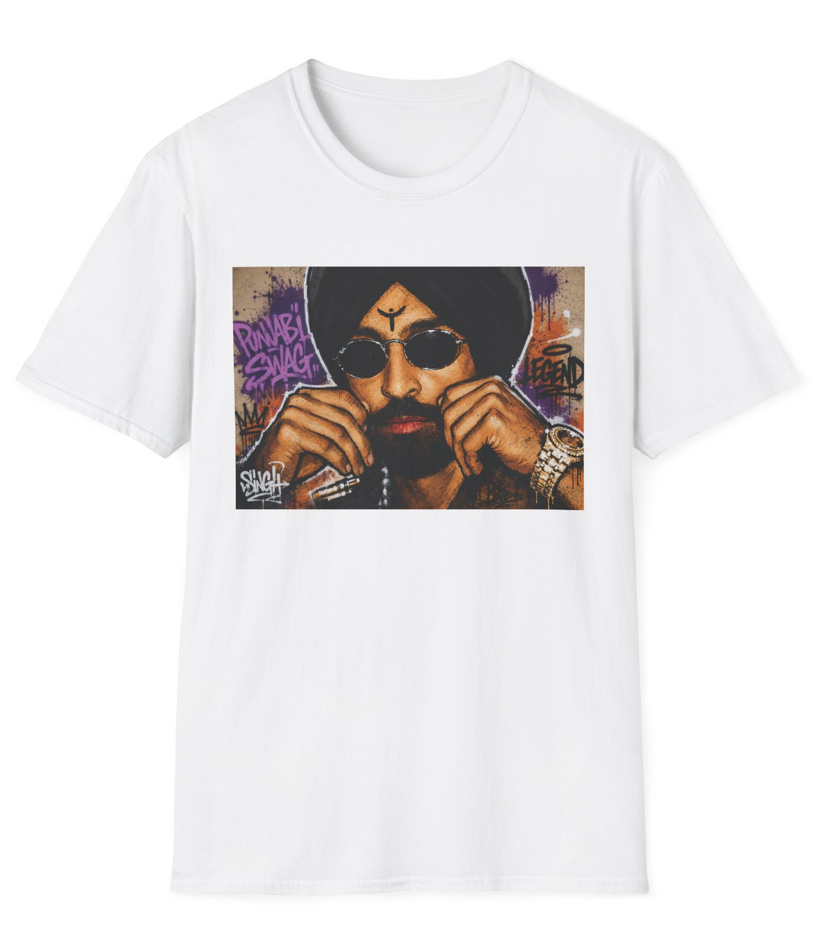 Diljit Dosanjh Graffiti T-Shirt