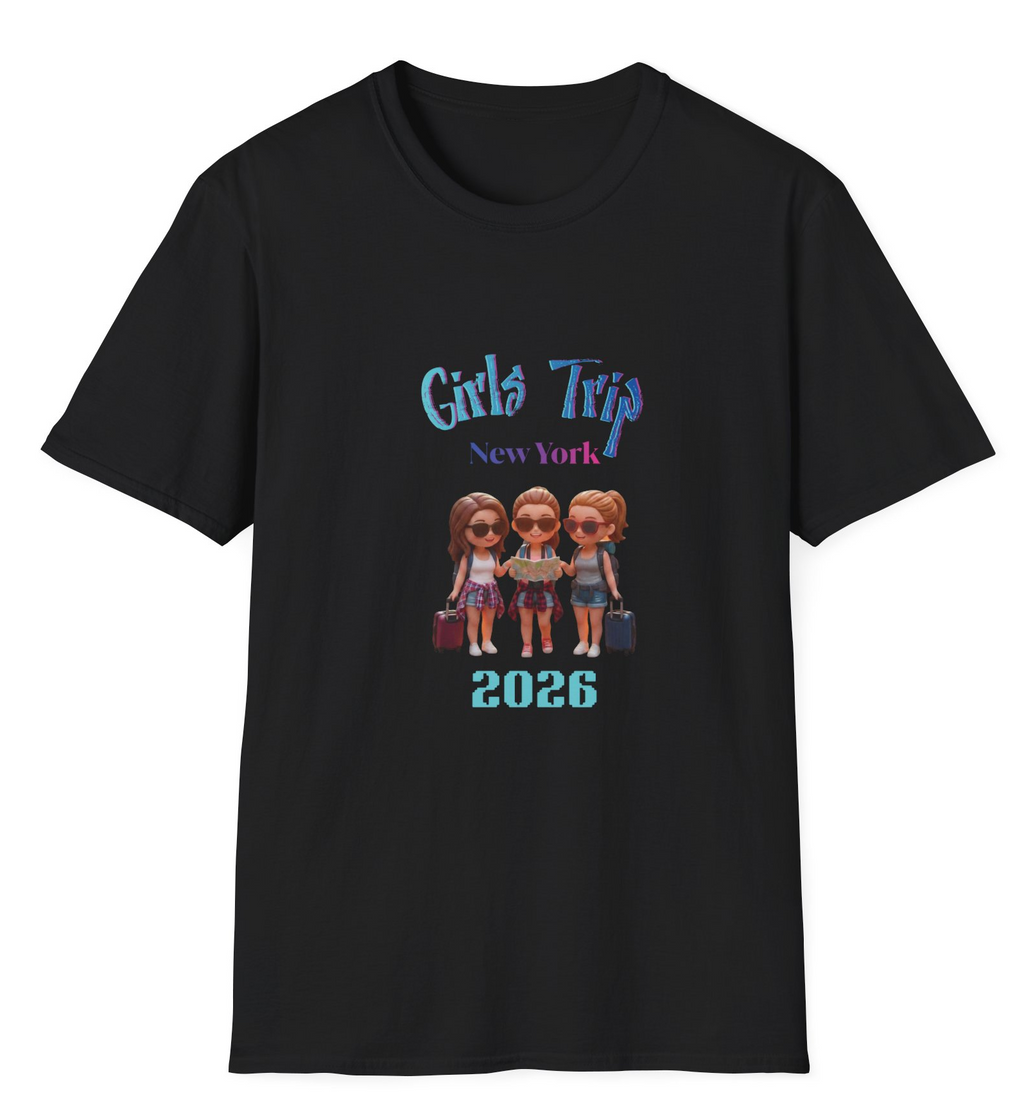 Personalised Girls trip T-shirt