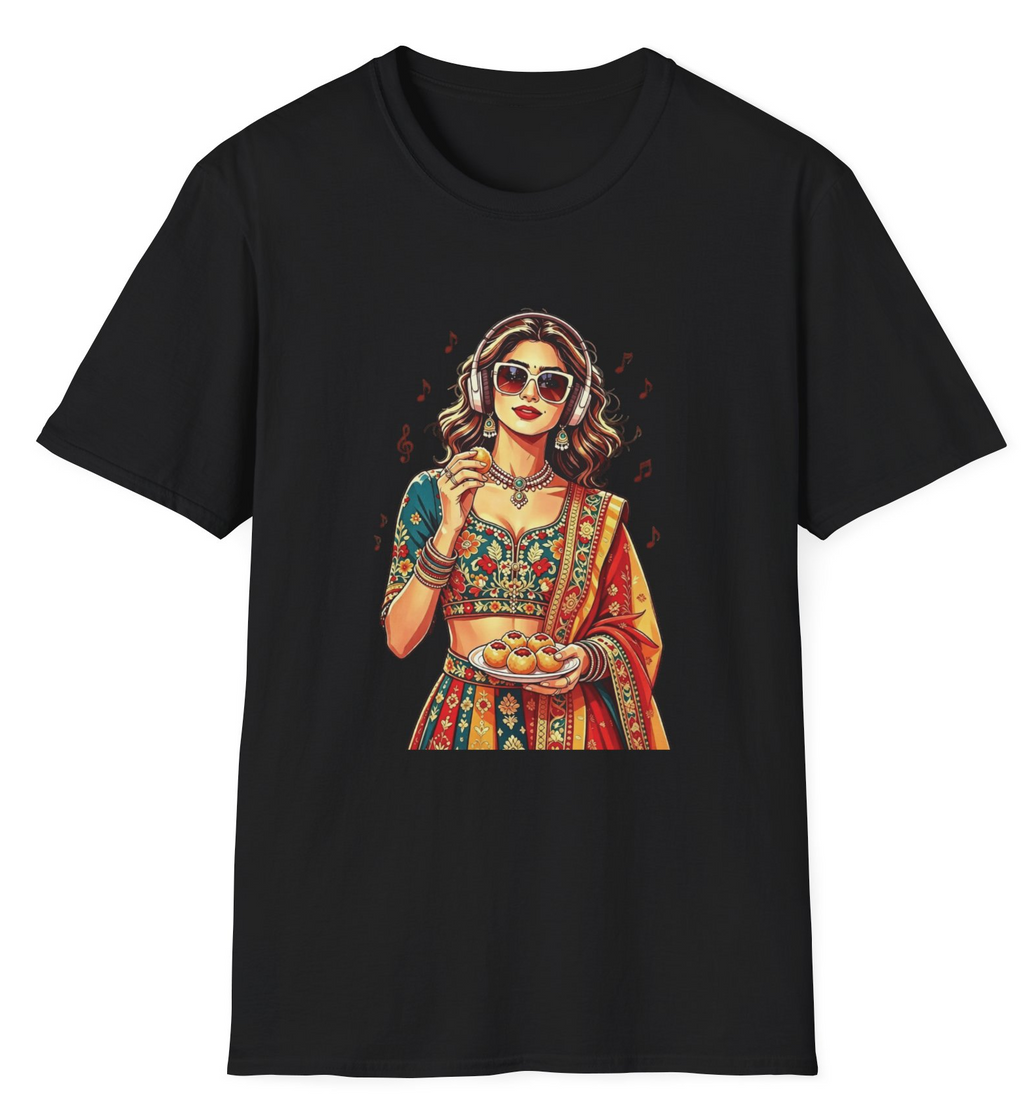 Gol Gappe Girl - Fun Desi T-Shirt