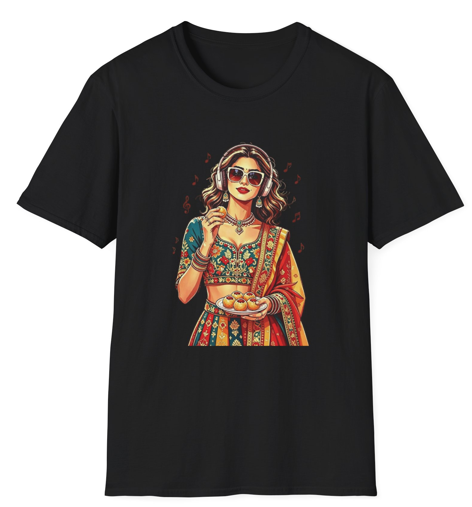 Gol Gappe Girl - Fun Desi T-Shirt