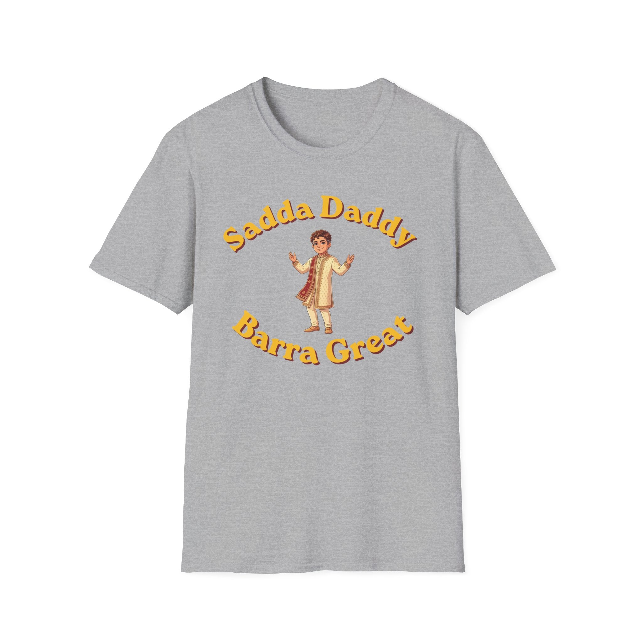 Desi Father's Day Graphic T-Shirt