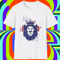 England World Cup Lion Emblem Double-Sided Graphic Unisex T-Shirt