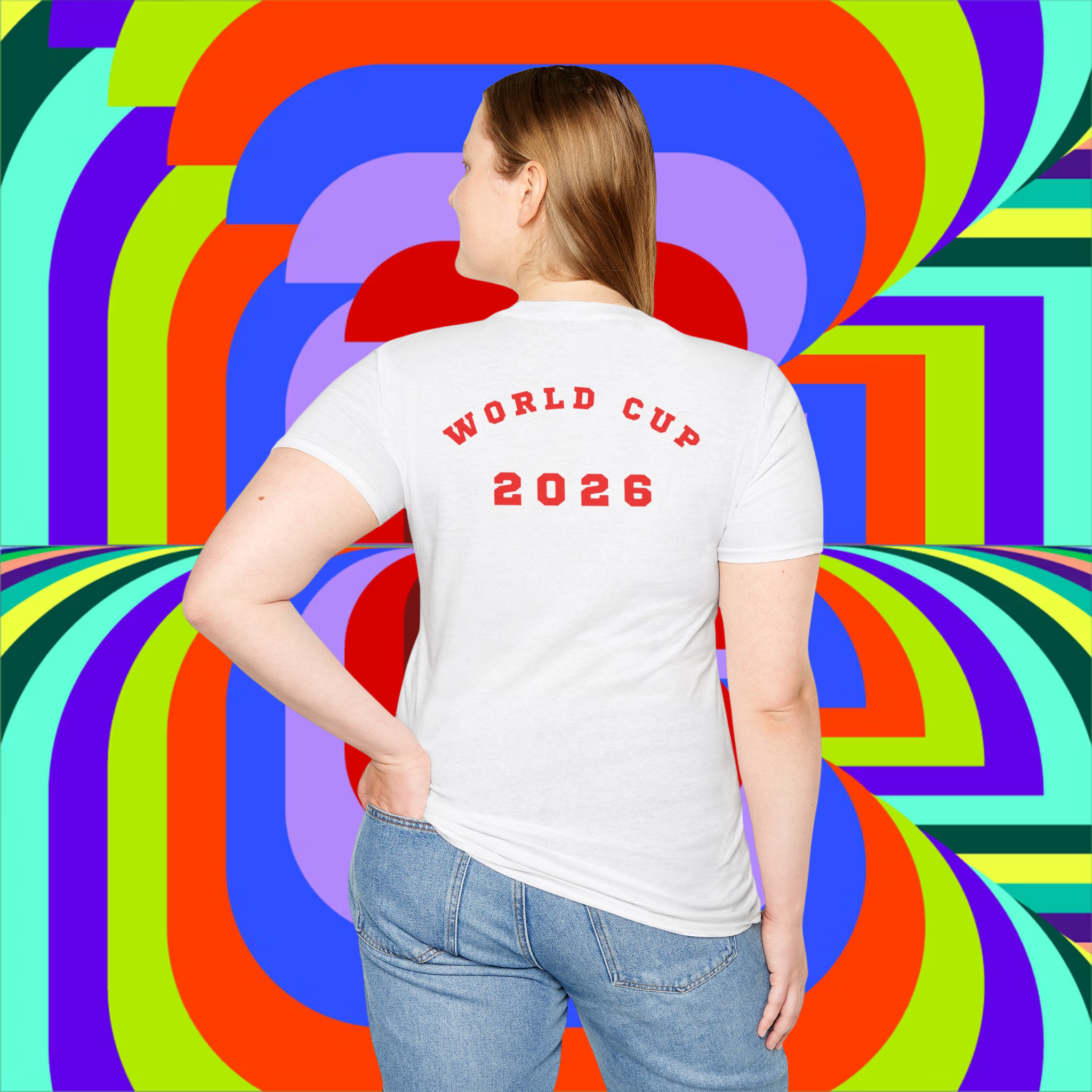 England World Cup Lion Emblem Double-Sided Graphic Unisex T-Shirt