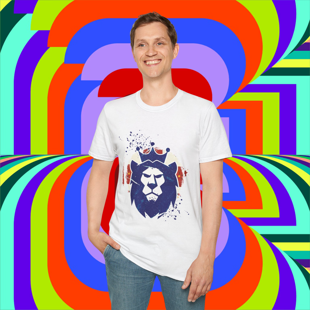 England World Cup Lion Emblem Double-Sided Graphic Unisex T-Shirt