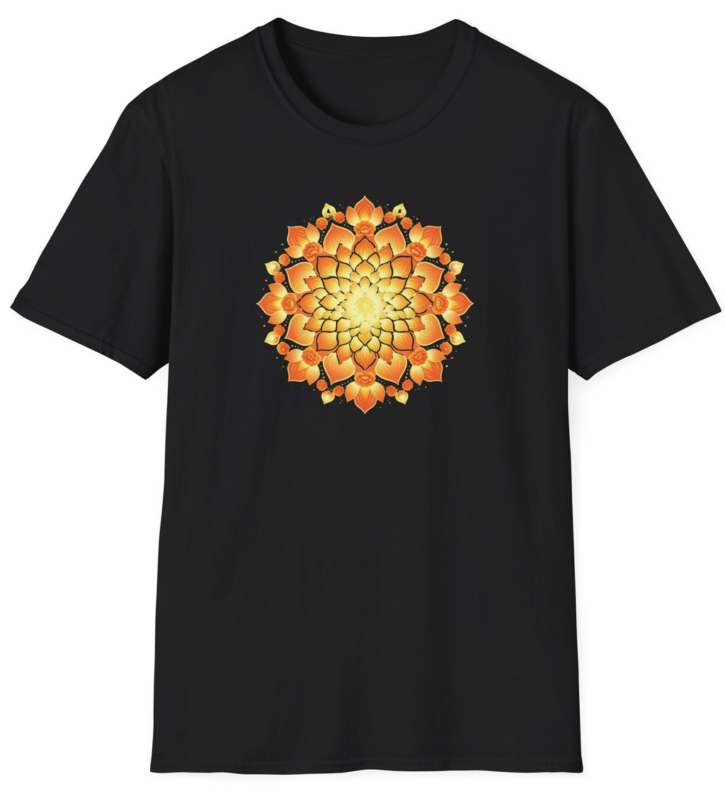 Mandala of Divas and Flames T-Shirt
