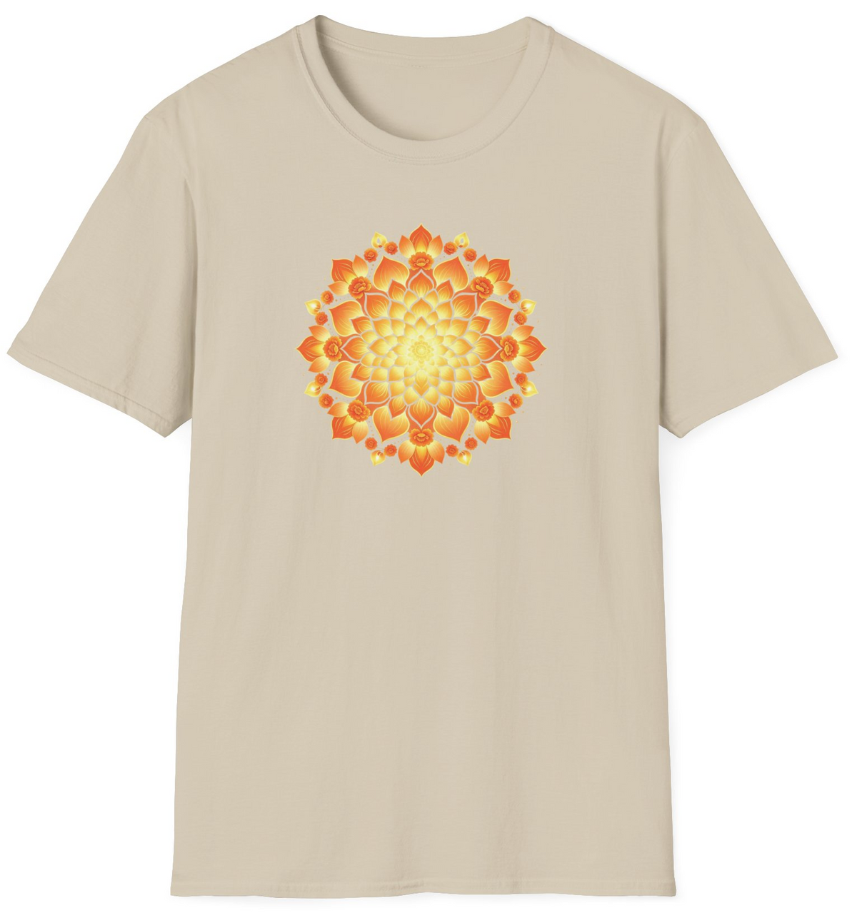 Mandala of Divas and Flames T-Shirt