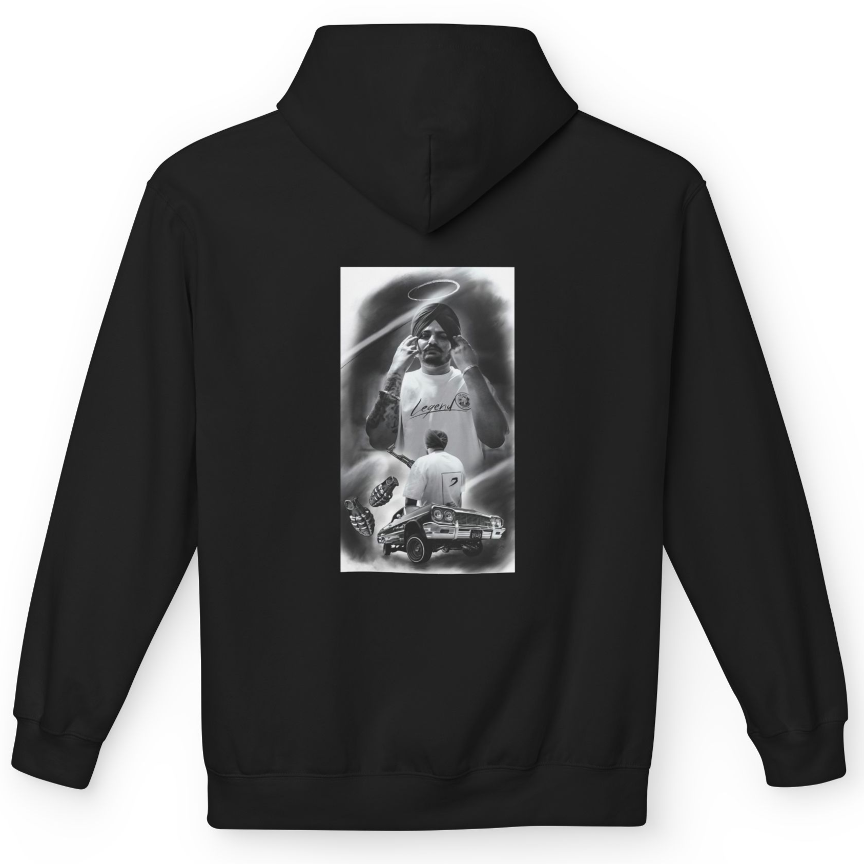 Sidhu Moose Wala Graphic Hoodie