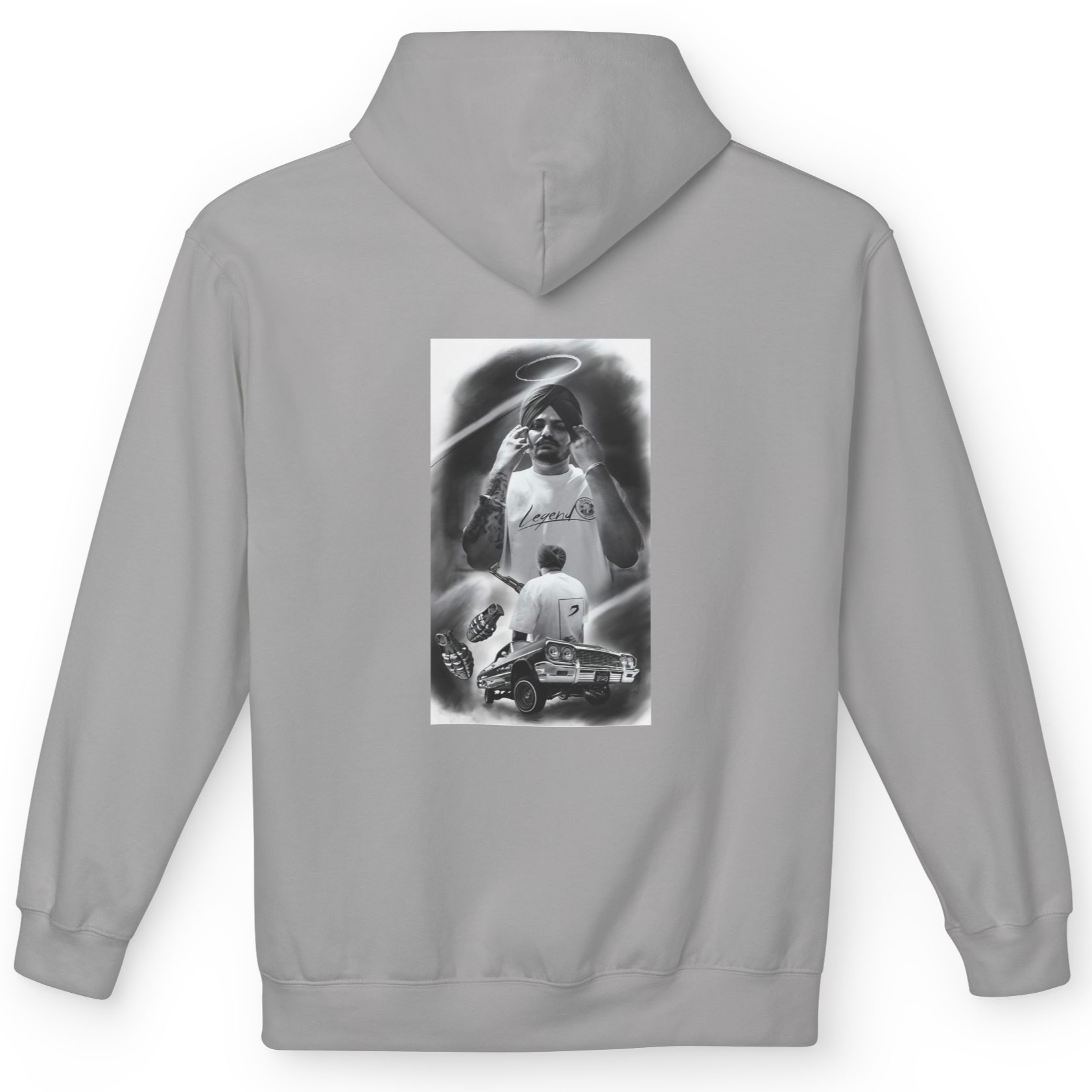 Sidhu Moose Wala Graphic Hoodie