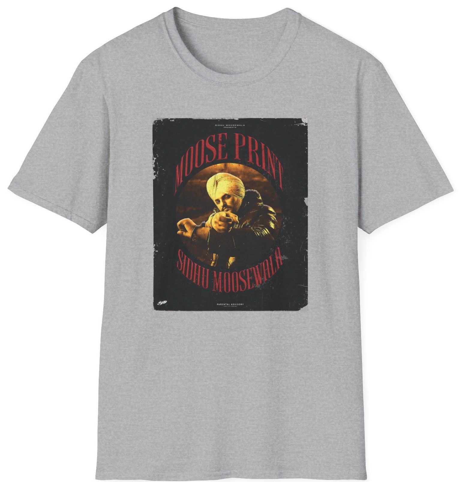 Sidhu Moose Wala 'Moose Print' Graphic Unisex T-Shirt