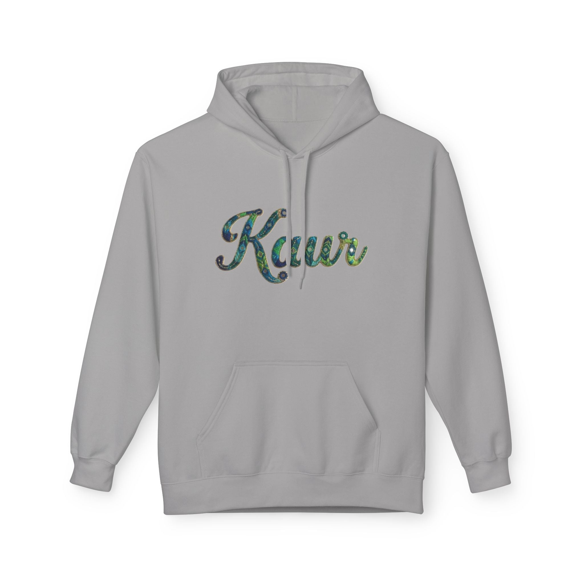 Kaur Phulkari Style Graphic Hoodie