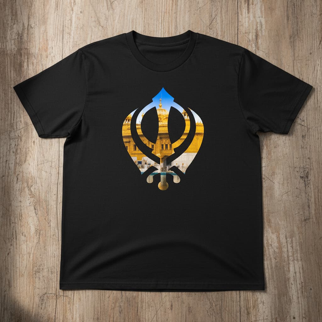 Golden Temple Khanda T-Shirt