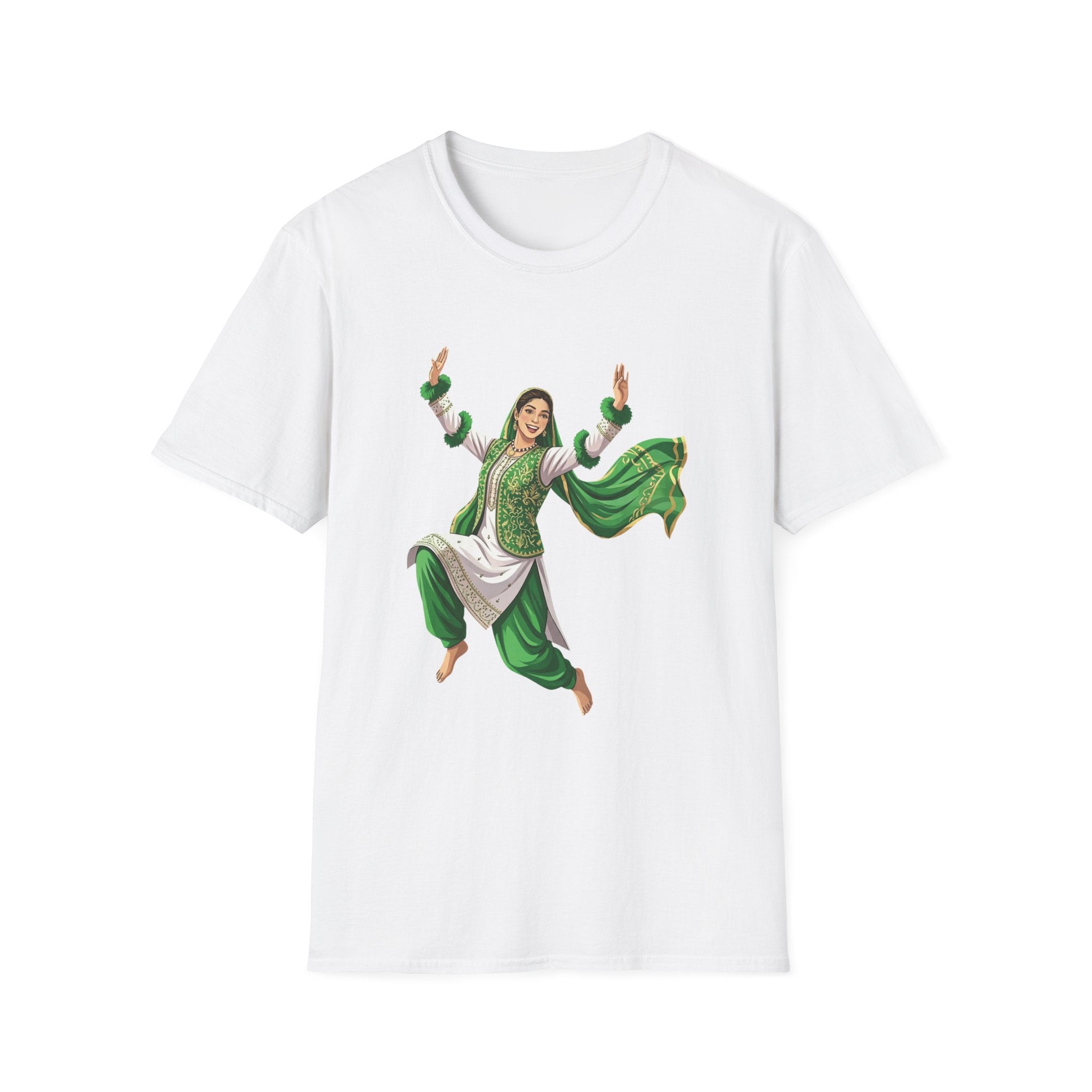 Female Bhangra Dancer T-Shirt