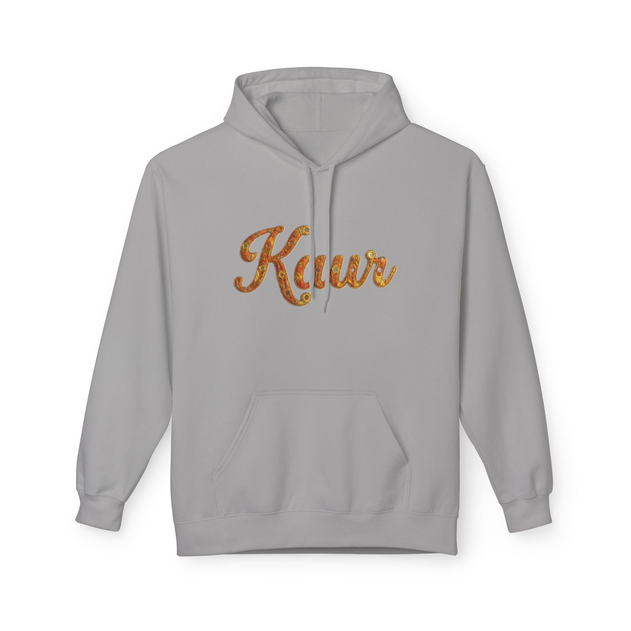 Kaur Phulkari Style Graphic Hoodie