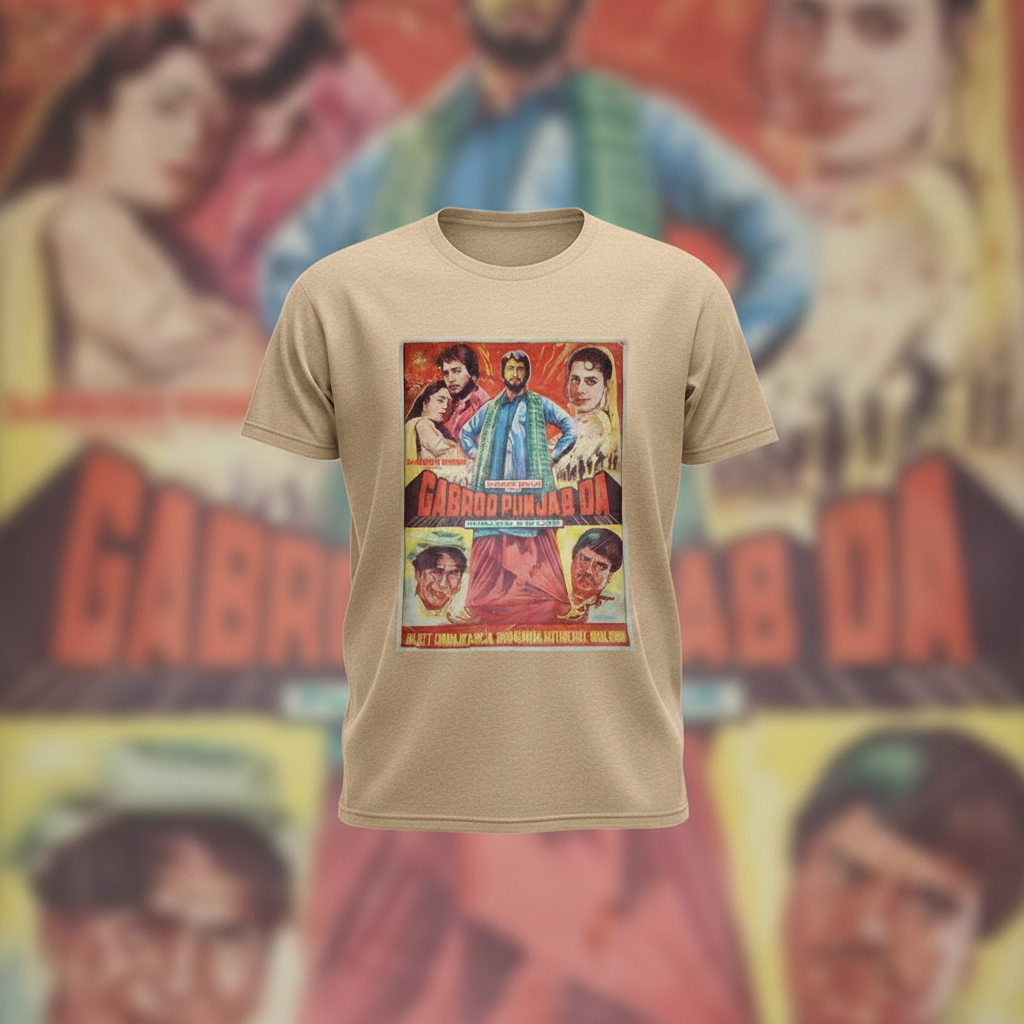 Gabroo Punjab Da - Sand Tee