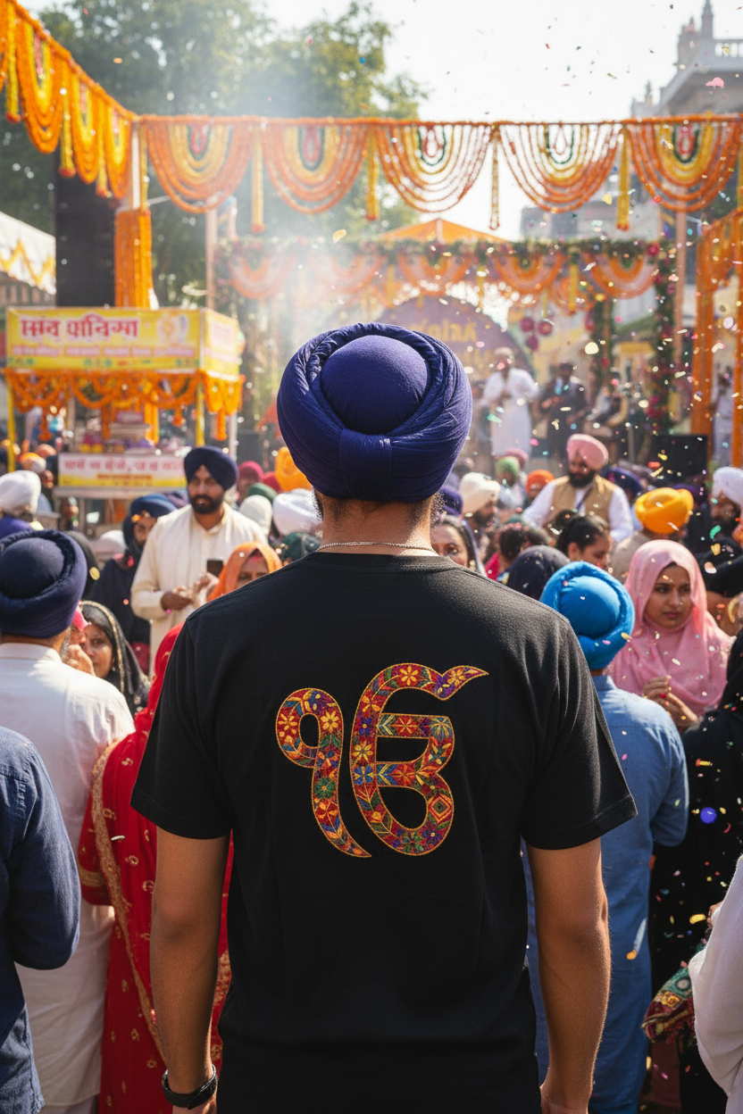 Ik Onkar Tee - Vaisakhi Festival Model