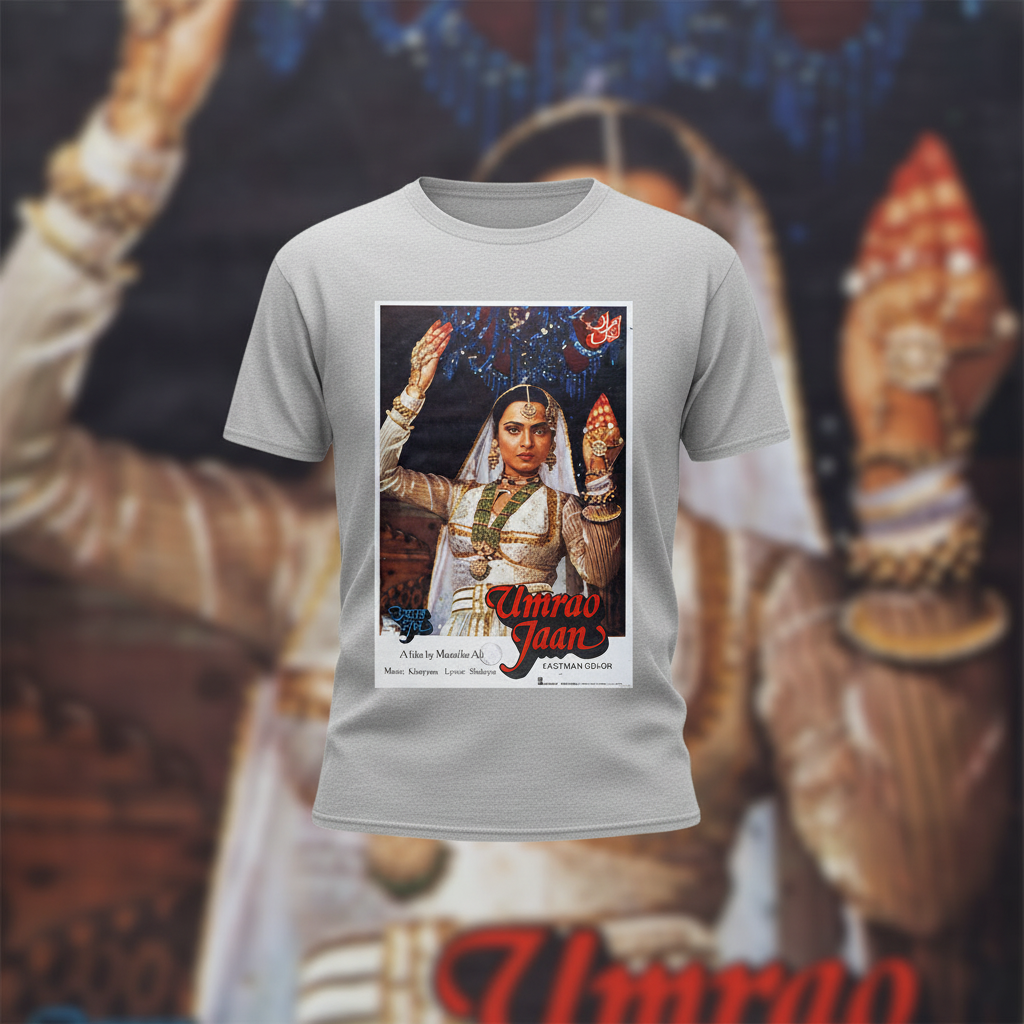 Umrao Jaan light grey t-shirt