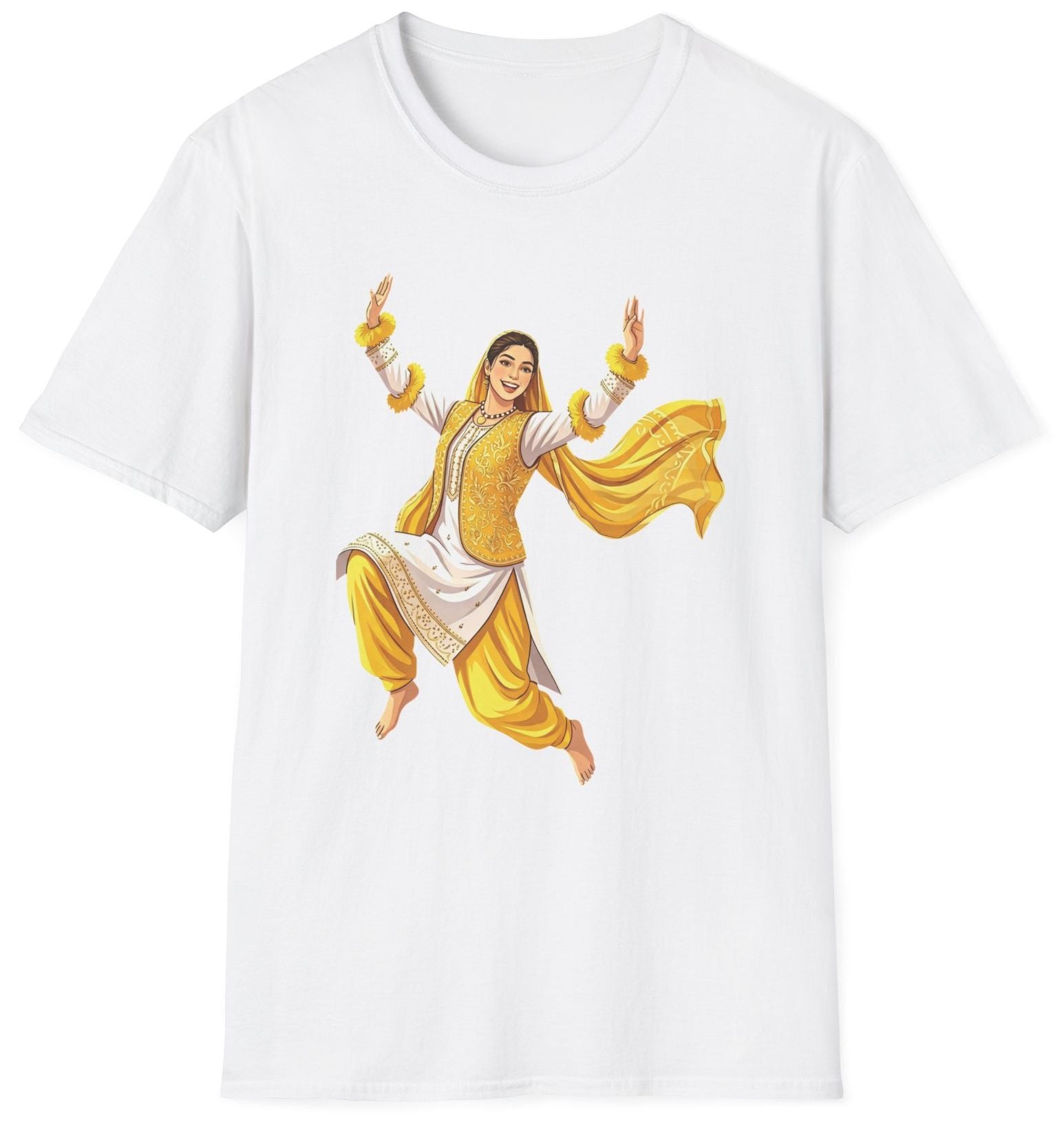 Female Bhangra Dancer T-Shirt